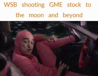 Shooting for the moon pink guy?