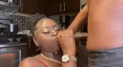 I love the way she suck on dick