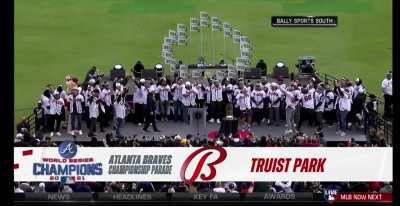 [Highlight] Joc Pederson takes the opportunity to let everyone know what the Atlanta Braves are