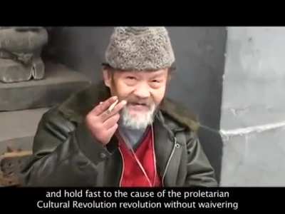 "Like a crop that cannot grow without rain, the revolution cannot be done without Mao Zedongs thinking."