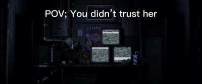 Why didn&rsquo;t you trust her?