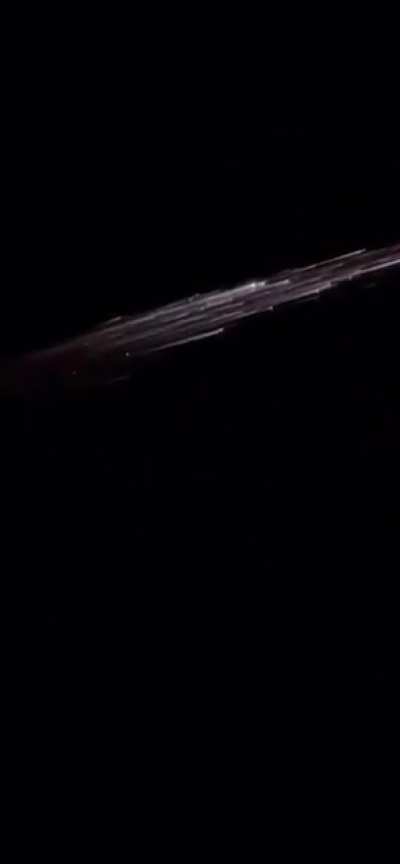 Falcon 9 second stage breaking up and re-entering the atmosphere. 9:00pm PST March 25, 2021