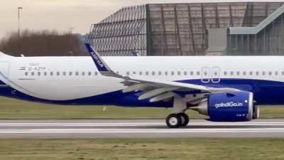 IndiGo&rsquo;s first A321XLR (VT-XLA) is currently undergoing taxi tests in Hamburg, Germany. The aircraft also carried out its Rejected Take-Off (RTO) test today.