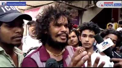Real life Pushpa...