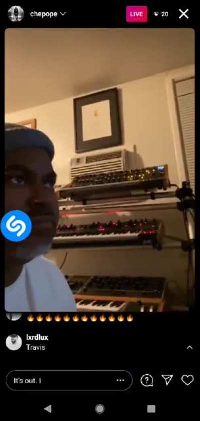Travis Scott "Can U Be", previewed by Che Pope