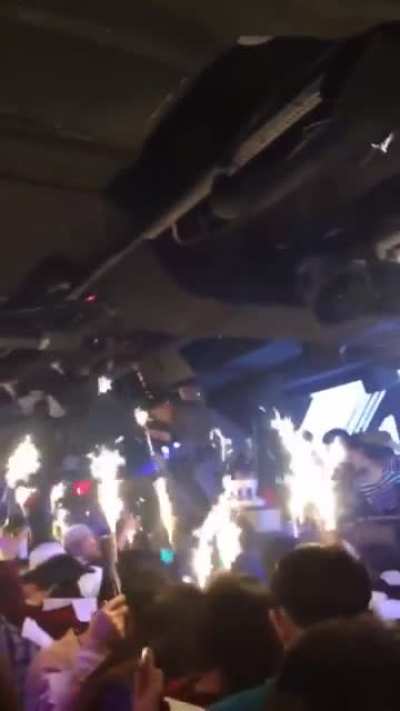 There was an attempt to celebrate