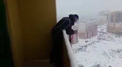 Russian having fun