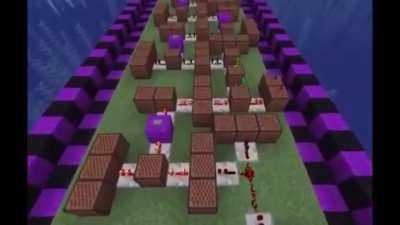 Made a note block cover of a song you&rsquo;re probably familiar with, this took many hours