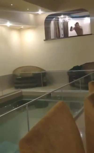 HMFT after I try to jump into the pool