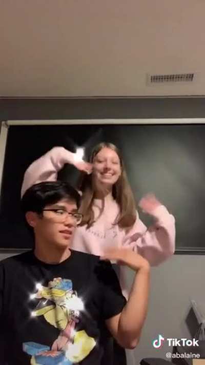 The latest tiktok dance trend is the Wotakoi OP dance