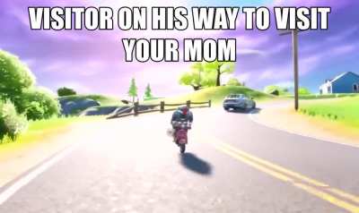 Off to see your mother!