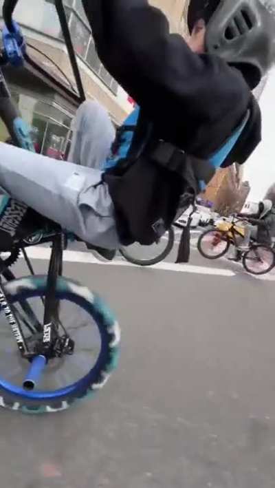 Learning from the master who doesn't even have a front wheel