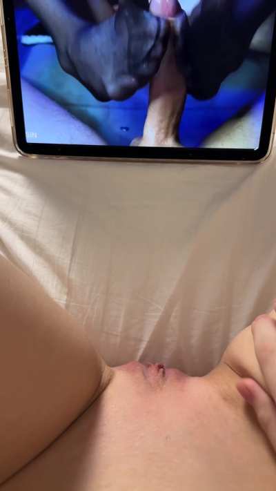 footjob in stockings hits different