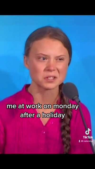 Working on the Monday after a holiday&hellip;