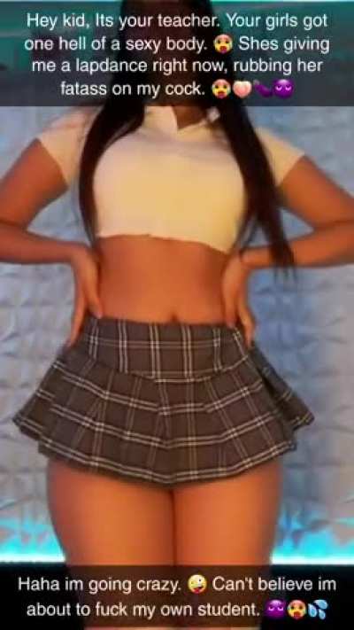 [Asian/Korean] You get this snap from your girlfriend, but its your teacher messaging. What did you think was happening during those "private home lessons?" 😈🍆💦🍑🥵