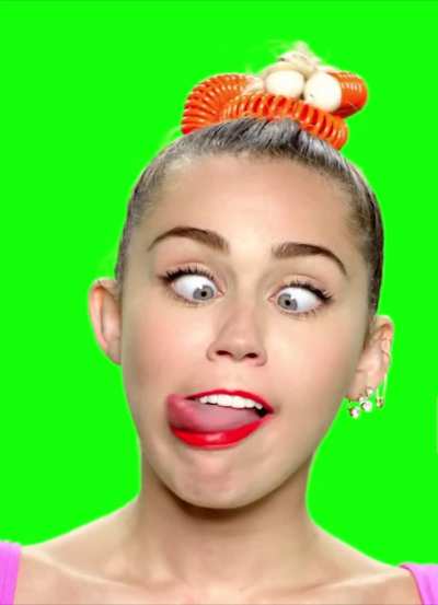 Miley Cyrus Ahegao