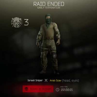 Palestinian gets head eyesed by an Israeli Sniper too soon into a raid