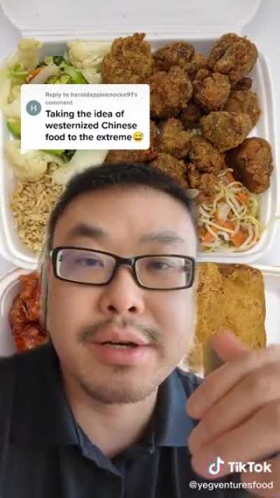 "Authentic" Chinese food