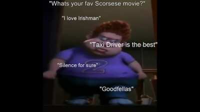 "What's your favorite Scorsese movie?"