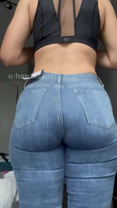 I bought the jeans, but the ass is all mine