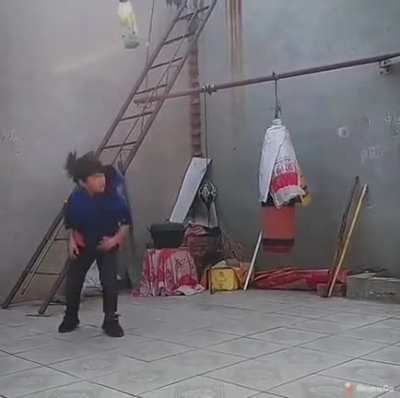 Kid got skills