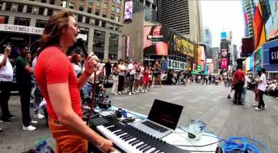 TikTok dancer are upset they can&rsquo;t hear their own music during Marc Rebillet&rsquo;s live performance