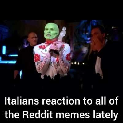 Italians right now.