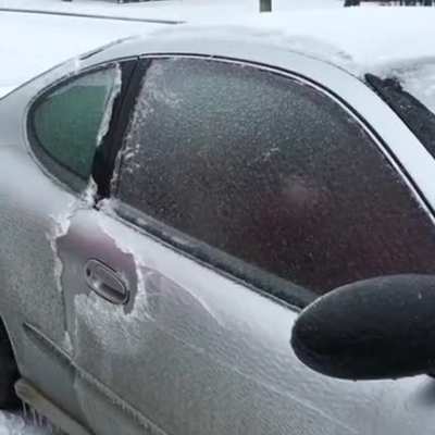 Is cold in car, need cold beer to cool off