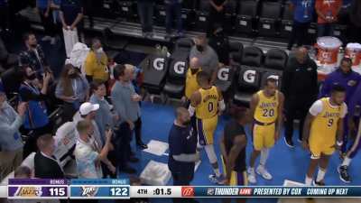 [Highlight] Bazley gets the steal and throws it down to cap off an impressive 26 point comeback and Westbrook isn't pleased