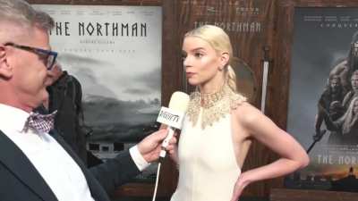 Anya talking to Variety about the challenges filming The Northman