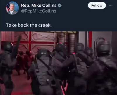 Take back the creek!