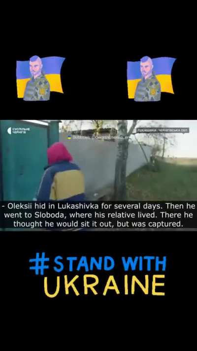 After exchange, Ukrainian POW came back to the site of his last battle to retrieve his weapon and his fallen brother's chevron