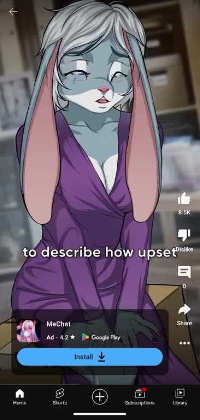 I was scrolling and found this. I don't know how to feel