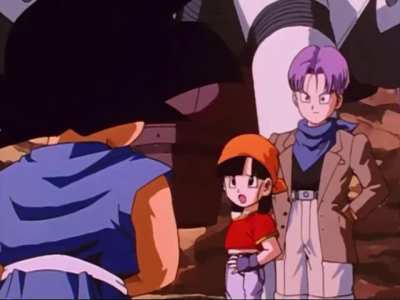 Pan was kind of annoying but I loved the dichotomy between how she treated Goku as a kid and the respect she gave him as an adult