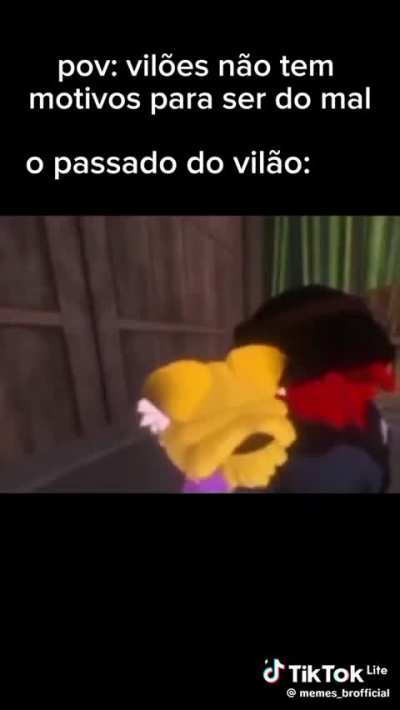 O passado do vil&atilde;o