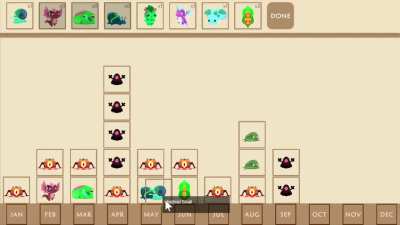 I'm making a creature-collecting game that also teaches financial literacy. Try my demo!