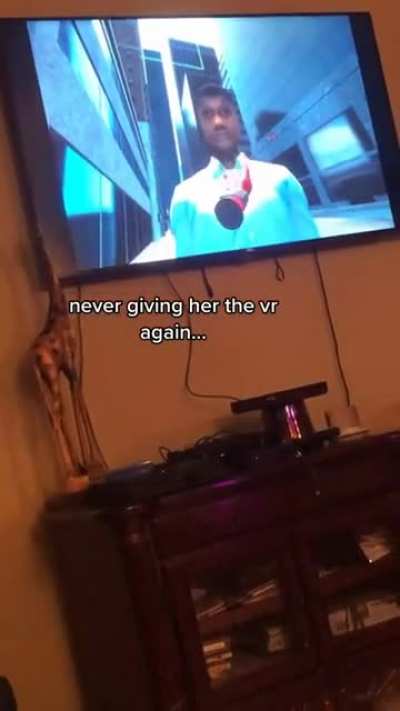 She was just in the Christmas spirit
