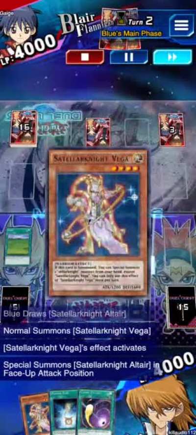 My 1 box "Stellarknights" deck in action