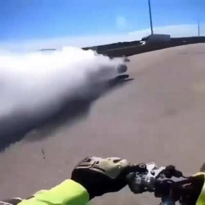 Let me turn my bike into a ramp.