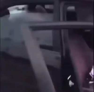 WCGW trying to slash someone’s tires.