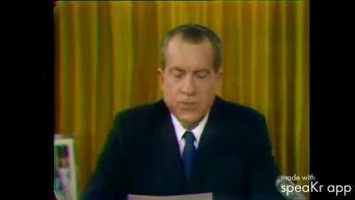 [DEEPFAKE] Richard Nixon tells his experience with aliens