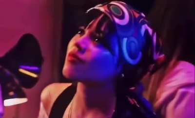When she's about to get down to it;)