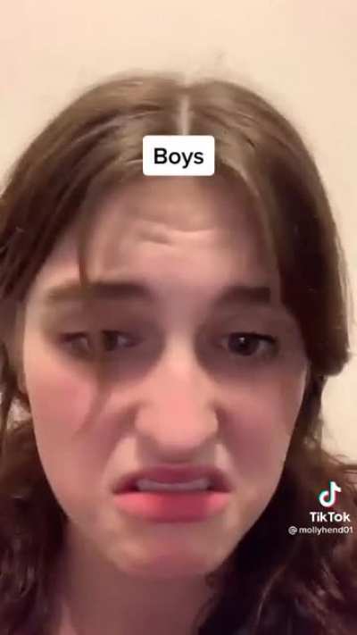 Who wants to bet she got rejected by her roblox boyfriend?