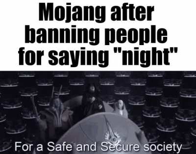 Minecraft's chat moderation has gotten worse