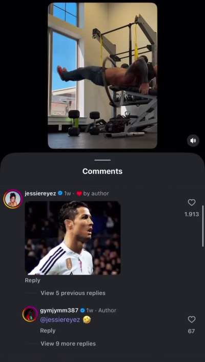 I was scrolling thru my timeline on ig and looks who&rsquo;s freak ahh I came across 🤣🤣🤣🤣