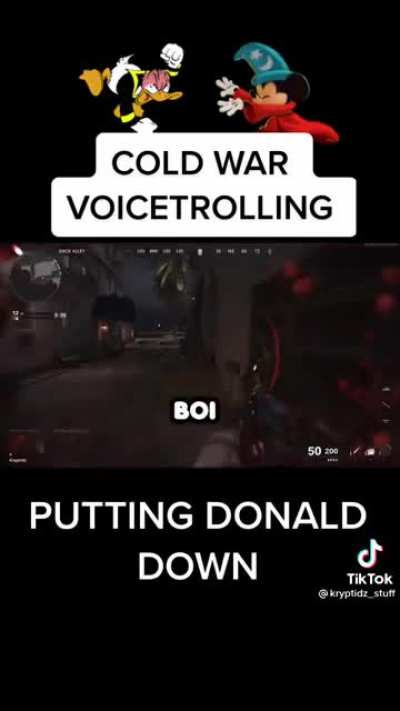 COD roleplay trolling (goes of the deep end at the end of video)