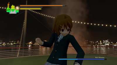Yui becomes the dragon of Hokago Tea Time