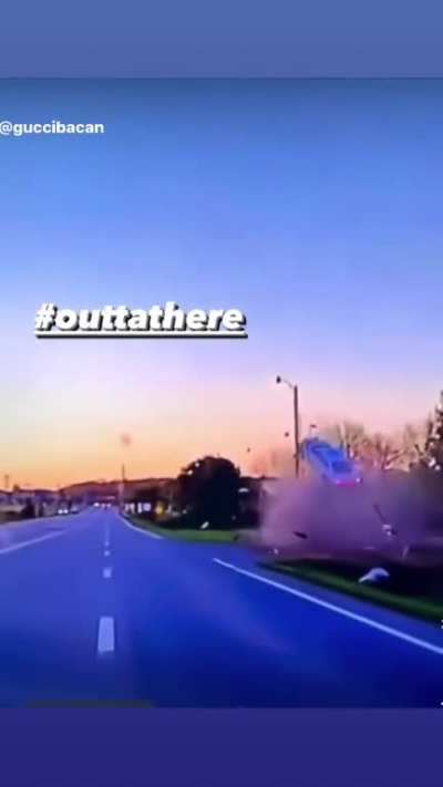 Wild police chase