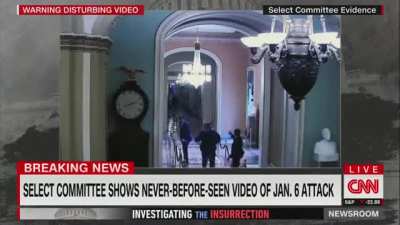Never-before-seen footage of the Jan. 6th attack shown to the House Select Committee