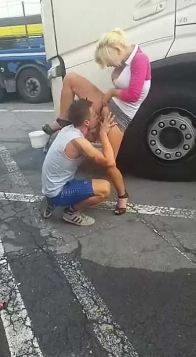 Clothed Cunnilingus Public Pussy Licking